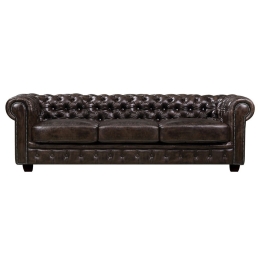 Καναπές Chesterfield Birmingham Ε9574,4 241x92x74cm Brown