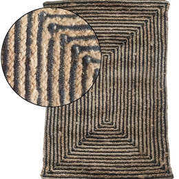 Χαλί 00.02.23834 Natural-Black 65Χ130cm
