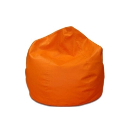 Πουφ Baloon 01-00-1056 Αδιάβροχο Φ74x100cm Orange
