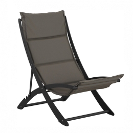 Σεζλόνγκ Hawaii/SL 01-00-1498 88,5x57x85cm Taupe-Black