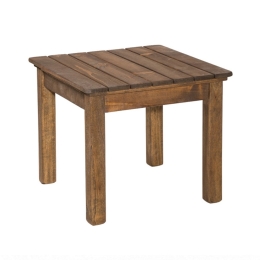 Τραπέζι Aegean 01-03-236 45x45x45cm Walnut