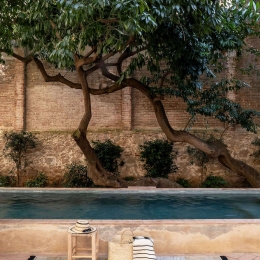 Χαλί Tres Stripes Black Outdoor  Nanimarquina-Elisa Padron 200X300cm