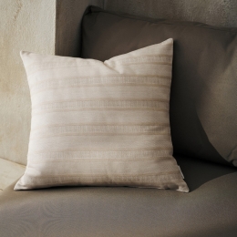 Μαξιλαροθήκη Διακοσμητική Laurel 731/04 Hemp Beige Gofis Home 50X50 Βαμβάκι-Πολυέστερ
