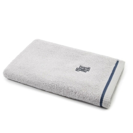 Πετσέτα Initial Light Grey Tommy Hilfiger Προσώπου 50x100cm 100% Βαμβάκι