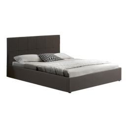 Κρεβάτι Zamblene (Για Στρώμα 160x200cm) 347-000010 Με Αποθηκευτικό Χώρο 170x214,5x90cm Anthracite Διπλό