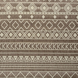 Χαλί Elora 65008-120 Brown-Beige Merinos 133X190cm