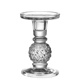 Κηροπήγιο Poesia 018638L 13cm Clear Leonardo Γυαλί