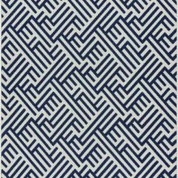 Χαλί Antibes Linear Blue-White Asiatic London 200X290cm