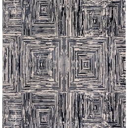 Χαλί Kuza 30 Portrait Navy Asiatic London 120X170cm