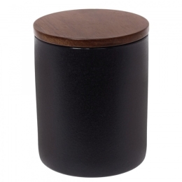 Βάζο Ζάχαρης 0044 65.000.213 10,2x13cm Black-Brown Cryspo Trio