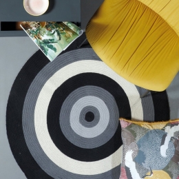Χαλί Jake 22 Grey Kentia 120X120cm Round