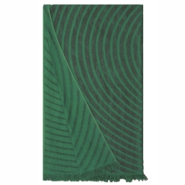 Πετσέτα Θαλάσσης - Παρεό Haviar 02 Green Kentia Θαλάσσης 90x180cm 100% Βαμβάκι