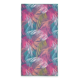 Πετσέτα Θαλάσσης Amazon Fuchsia Nef-Nef Homeware Θαλάσσης 80x160cm Microfiber