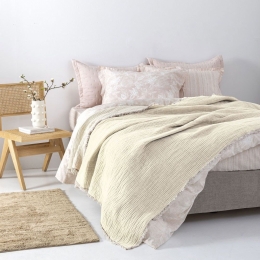 Κουβέρτα Mous Natural Palamaiki Υπέρδιπλo 250x240cm 100% Βαμβάκι