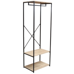Ντουλάπα Free 60 18-0022 60x40x167cm Sonoma-Black