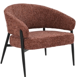 Πολυθρόνα Moritz 01-3570 73x72x75cm Terra-Black