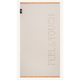 Πετσέτα Θαλάσσης Sunny Sand Feel & Touch Θαλάσσης 90x180cm 100% Βαμβάκι