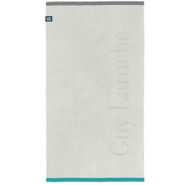 Πετσέτα Θαλάσσης Double Smoke Guy Laroche Θαλάσσης 90x180cm 100% Βαμβάκι