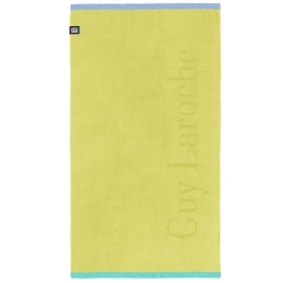 Πετσέτα Θαλάσσης Double Lime Guy Laroche Θαλάσσης 90x180cm 100% Βαμβάκι