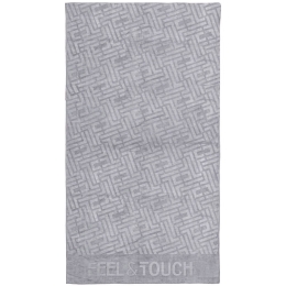 Πετσέτα Θαλάσσης Icon Titanium Feel & Touch Θαλάσσης 90x170cm Polyester-Polyamide