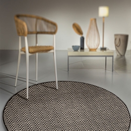 Χαλί Medal Taupe Guy Laroche 150X150cm Round