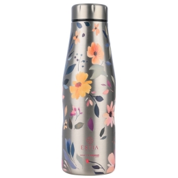 Μπουκάλι Θερμός Silver Botanic Save The Aegean 01-31633 500ml Silver-Multi Estia