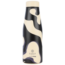 Μπουκάλι Θερμός Bold Drift Save The Aegean 01-31640 500ml Beige-Black Estia