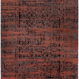 Χαλί Naf Naf Negro 12870 O01 Terra-Black Βιοκαρπέτ 160X230cm