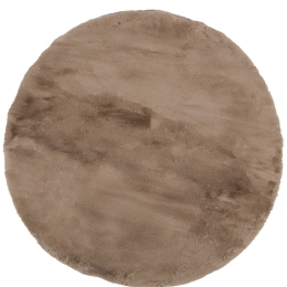 Χαλί Cloud 11 Beige Βιοκαρπέτ 120X120cm Round