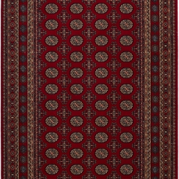 Χαλί Lovewool 61771 51066 Bordo-Beige Βιοκαρπέτ 160X230cm
