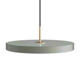 Φωτιστικό Οροφής Asteria Plus Medium Brass 2567 Φ43x14 cm Led 1600lm 28W 2400-3000k Nuance Olive Umage