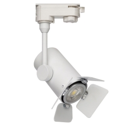Σποτ Μαγνητικής Ράγας VK/04071G/PAR16/W 3-phase GU10/PAR16 max 12W Led L12cm IP20 White VKLed