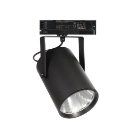 Σποτ Ράγας VK/04354/TR/B/18/930 220-240V Led 39.1W 3000K 4.295lm 18° IP20 Black VKLed