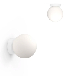 Φωτιστικό Τοίχου Bola Sphere Flush 10 10925 25,4x13,5cm Dim Led 1625lm 20W White Pablo Designs