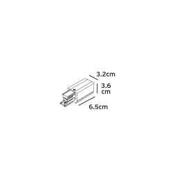 Δεξιός Ρευματοδότης Ράγας VK/24B/W/R IP20 6,5cm White VKLed
