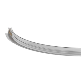 Μαγνητική Ράγα Λεπτή Eiva VK/04598/TR/R/50/W Led 48V Dali Καμπυλωτή Χωνευτή Trimless R50cm White VKLed