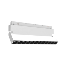 Γραμμικό Φωτιστικό Led Eiva VK/04602/TR/DA/22/W/W Για Μαγνητική Ράγα Λεπτή 48V Dali 3000K 1499lm 12W CRI>90 IP20 Κινητό 21,9x2,15x9,9cm White VKLed