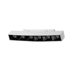 Γραμμικό Φωτιστικό Ento Led VK/04626/TR/DA/2/W/W Στρογγυλής Μαγνητικής Ράγας Dali 48V 3000K 6W 500lm Για Διάμετρο 2m White VKLed