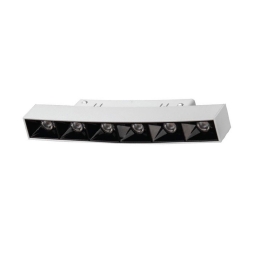 Γραμμικό Φωτιστικό Ento Led VK/04626/TR/DA/3/W/W Στρογγυλής Μαγνητικής Ράγας Dali 48V 3000K 6W 500lm Για Διάμετρο 3m White VKLed