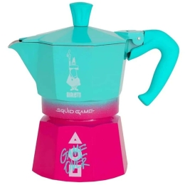 Καφετιέρα Espresso Moka Express Squid Game 209.0005391 3Cups Multi Bialetti Αλουμίνιο
