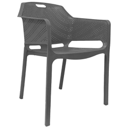 Πολυθρόνα Dina 824-225-026 59x60x82cm Anthracite