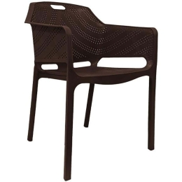 Πολυθρόνα Dina 824-225-027 59x60x82cm Brown