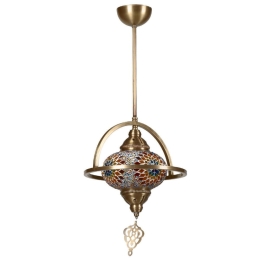 Φωτιστικό Οροφής Yeni 846STL1606 Φ25x65cm 1xE27 40W Multi Opviq