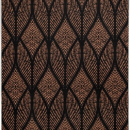 Χαλί Delta 530HFT1453 Black-Brown Conceptum Hypnose 160X230cm