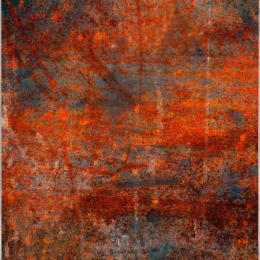 Χαλί Judson 530HFT1666 Rust-Blue Conceptum Hypnose 80X150cm