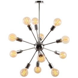 Φωτιστικό Οροφής Dartini 527ABY1664 Φ63x80cm 12xE27 40W Chrome Opviq