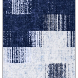 Χαλί Hmnt196 571HFT2484 Blue-White Conceptum Hypnose 160X230cm