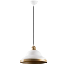 Φωτιστικό Οροφής Dodo 584TTM1112 30x30x115cm 1xE27 40W White-Gold Opviq