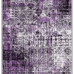 Χαλί Exfab285 368HFT3555 Purple-Black-White Conceptum Hypnose 160X230cm