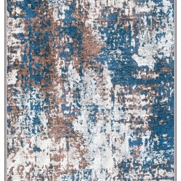 Χαλί Eexfab804 369HFT3210 Blue-Grey-Brown Conceptum Hypnose 80X120cm